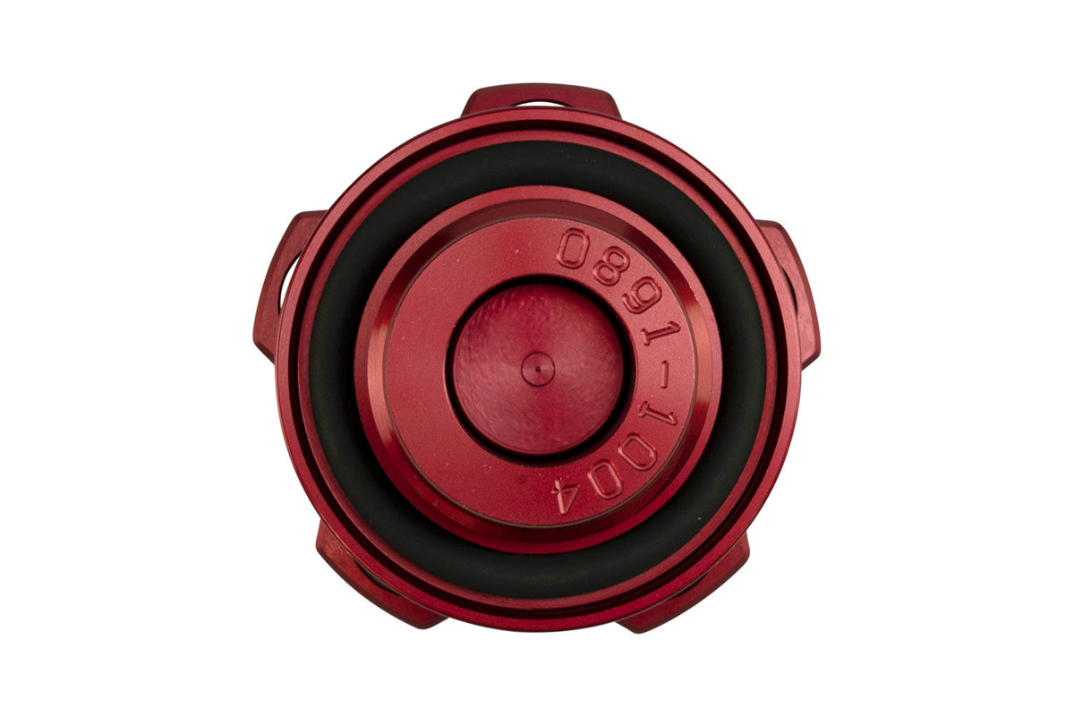 Turbosmart Oil Cap - M37x3 - Toyota - Red TS-0891-0574 - image 3
