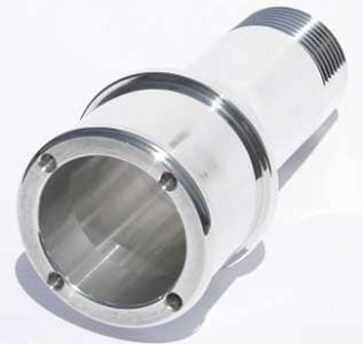 MEZIERE 1 3/4" Hose Connection Meziere Inlet Fitting,Extended Length For 100 Series Electric Water Pumps Chrome Finish SR