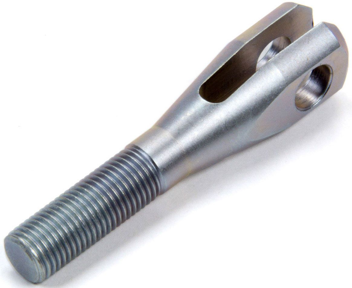 MEZIERE 3/8-24 R/H Male Thread, 3/16" Slot With 5/16" Bolt Hole Meziere Threaded Clevis 4130 Steel MZTC3824 SR