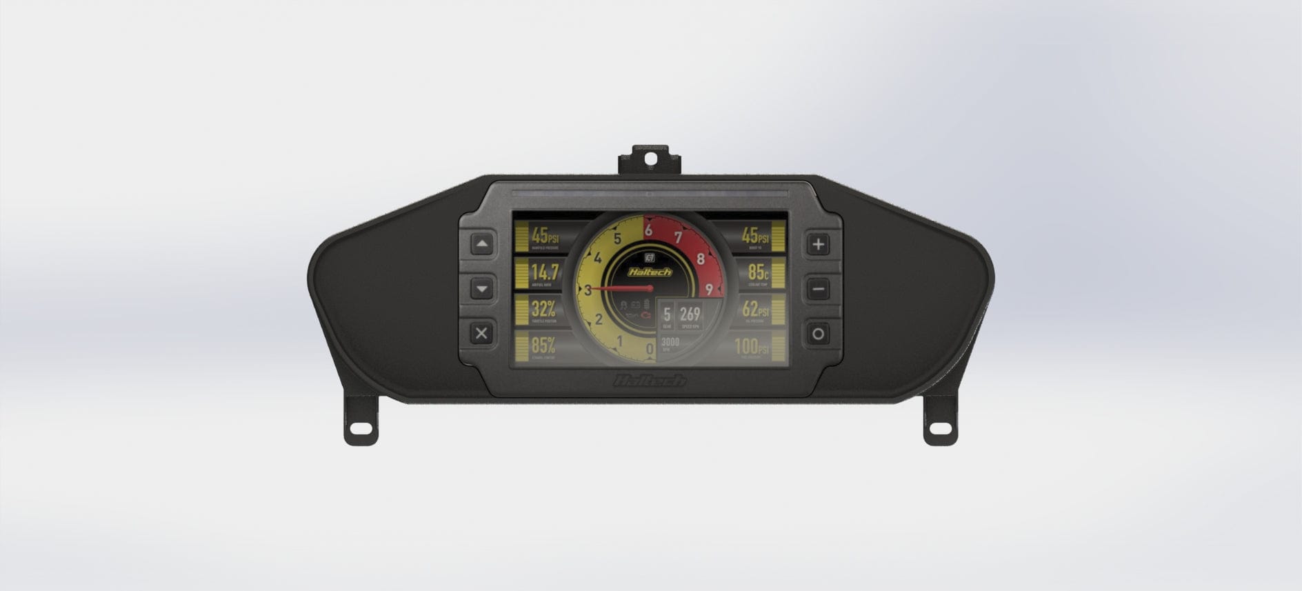 Midnight 3D Haltech iC7 / No Extras / With Dash Nissan S14 Silvia Digital Cluster Mount SR