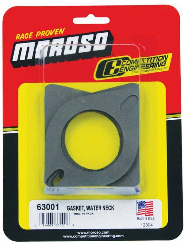 MOROSO Suit SB & BB Chev, 10-Pack Moroso Water Neck Gaskets MO63001 SR