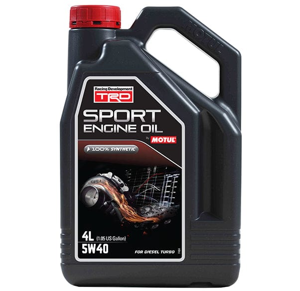 Motul TRD-Toyota Racing Development 4L TRD SPORT ENGINE OIL 5W40 FOR DIESEL 4L Motul 112308 SR