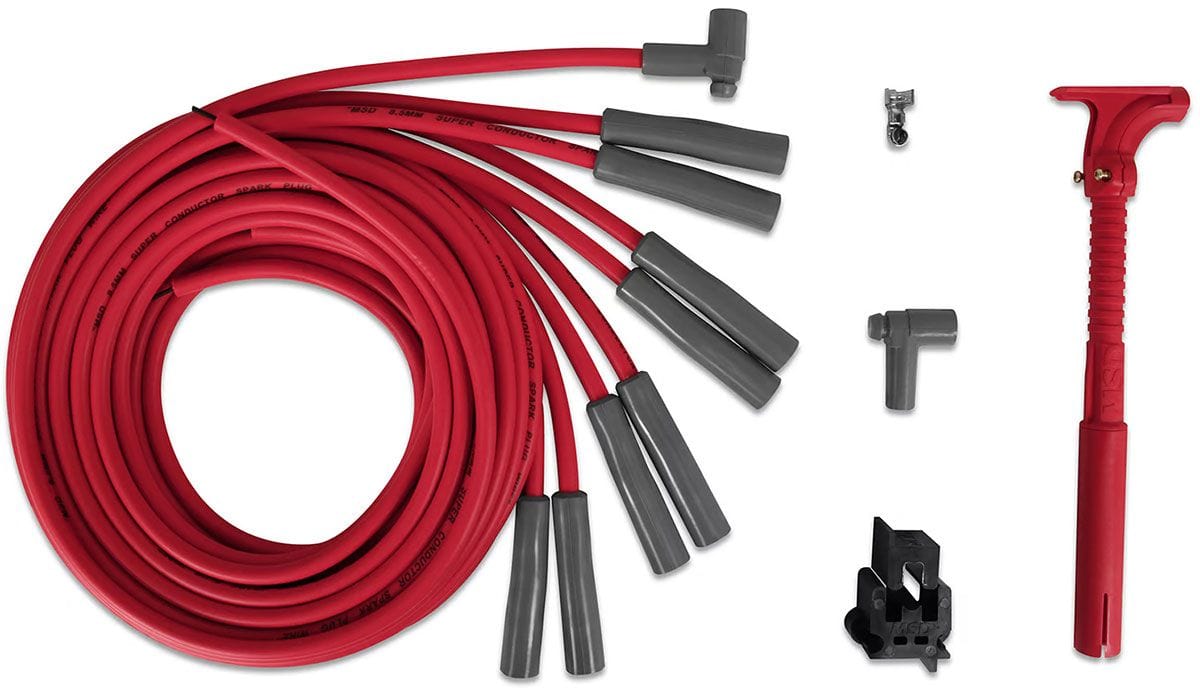 MSD MSD MSD 8.5mm Super Conducter Ignition Lead Set (MSD31539) SR