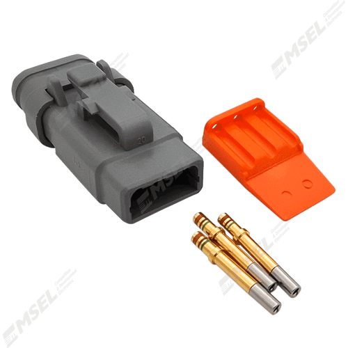 Deutsch DTM 3-Way Plug Kit