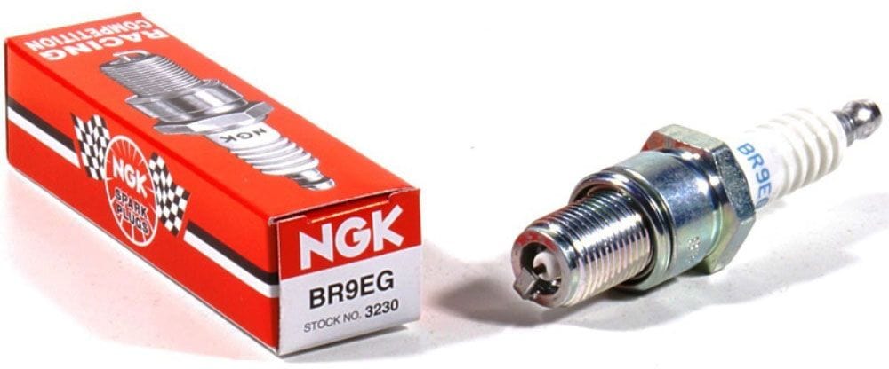 NGK 14mm x 3/4" Reach, 13/16" Hex NGK Spark Plugs Racing Spark Plug heat range 9 NGK-BR9EG SR