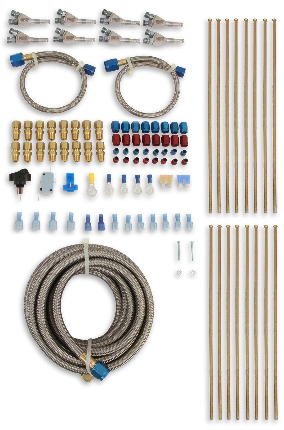 NOS 150-500+ Horsepower Nitrous Oxide Systems Pro Shot Fogger Nitrous Kit NOS02462 SR