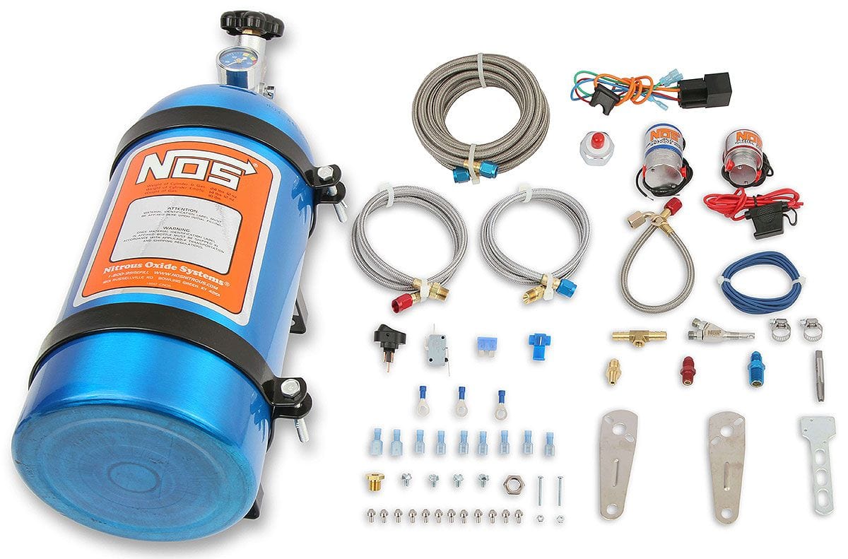 NOS 75-125 Horsepower. Suits EFI V8 Nitrous Oxide Systems PowerFogger Universal Wet EFI Nitrous Kit NOS05131 SR