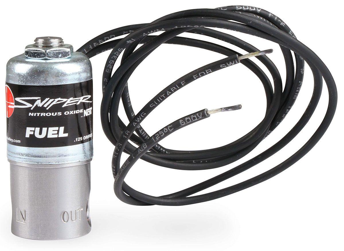 NOS With Single Fogger Nozzle & 10lb Bottle, 75-125 HP Suit 8 Cyl EFI Nitrous Oxide Systems Sniper Universal Wet Kit NOS07006 SR