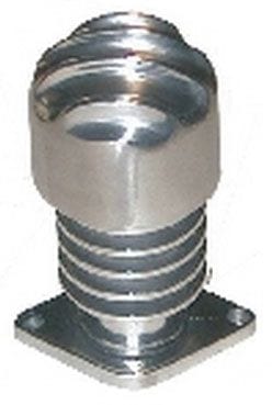 OBRIEN Obrien Polished Finned Aluminium Fuel Pump Stand & Breather OTEFPSRA SR