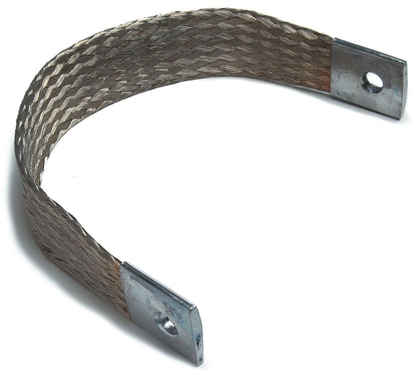 PAINLESS 14" Long with x2 3/8" Mounting Holes Painless Wiring Universal Engine Ground Earth Strap PW40141 SR