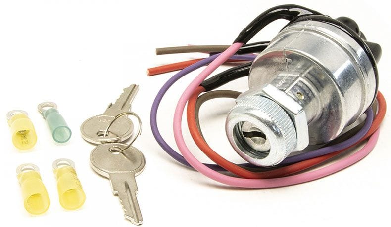 PAINLESS Fits 3/4" Dia Hole & Supplied with Keys Painless Wiring Universal Waterproof Keyed Ignition Switch PW80529 SR