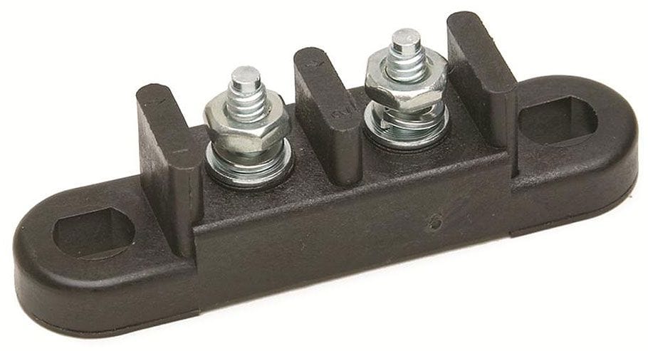 PAINLESS Painless Wiring 2 Post Junction Block for 10 Gauge Wire PW80112 SR