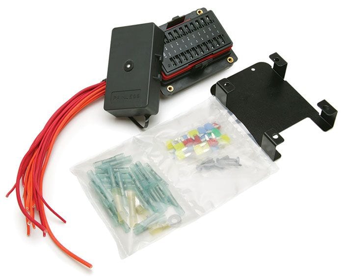 PAINLESS Painless Wiring 20 Circuit Universal Weatherproof Fuse Block PW30004 SR