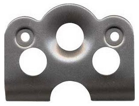 PANELFAST 45°, .060" Thick, Steel Suit 7/16" Fastener For 1-3/8" Spring (Each) Panelfast Dzus Fastener Weld Plate (Dimpled) PAN8220 SR