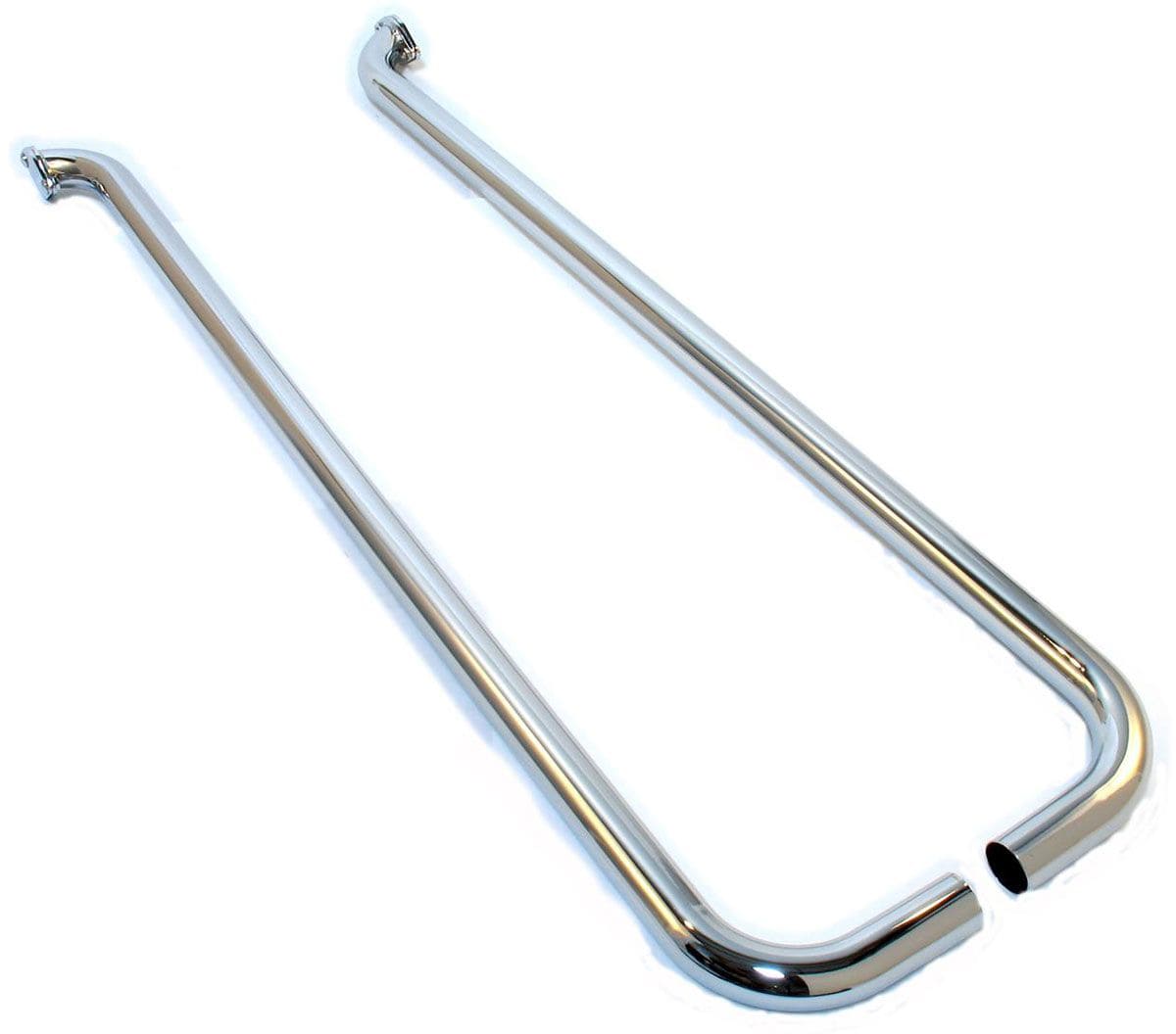 PATRIOT 2" Inlet/Outlet, 80" Length Patriot Exhaust Single Style Low-Line Lakes Pipes PATH1283 SR
