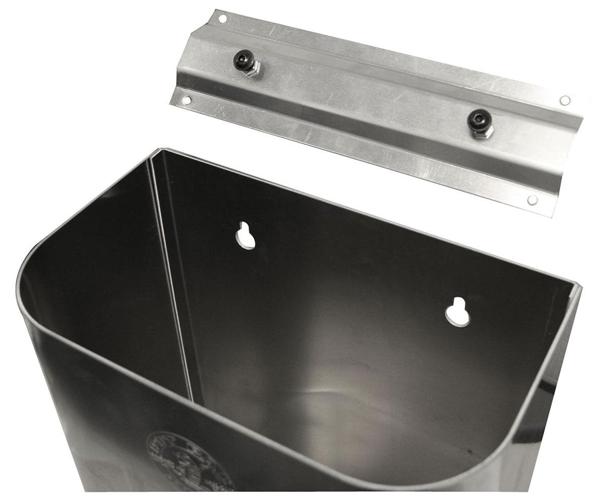 PITPAL 12.5 Gallon (45.5L), 14.5" W x 24" H x 8.5" D Miscellaneous Trash Bin - Large PIT-595 SR