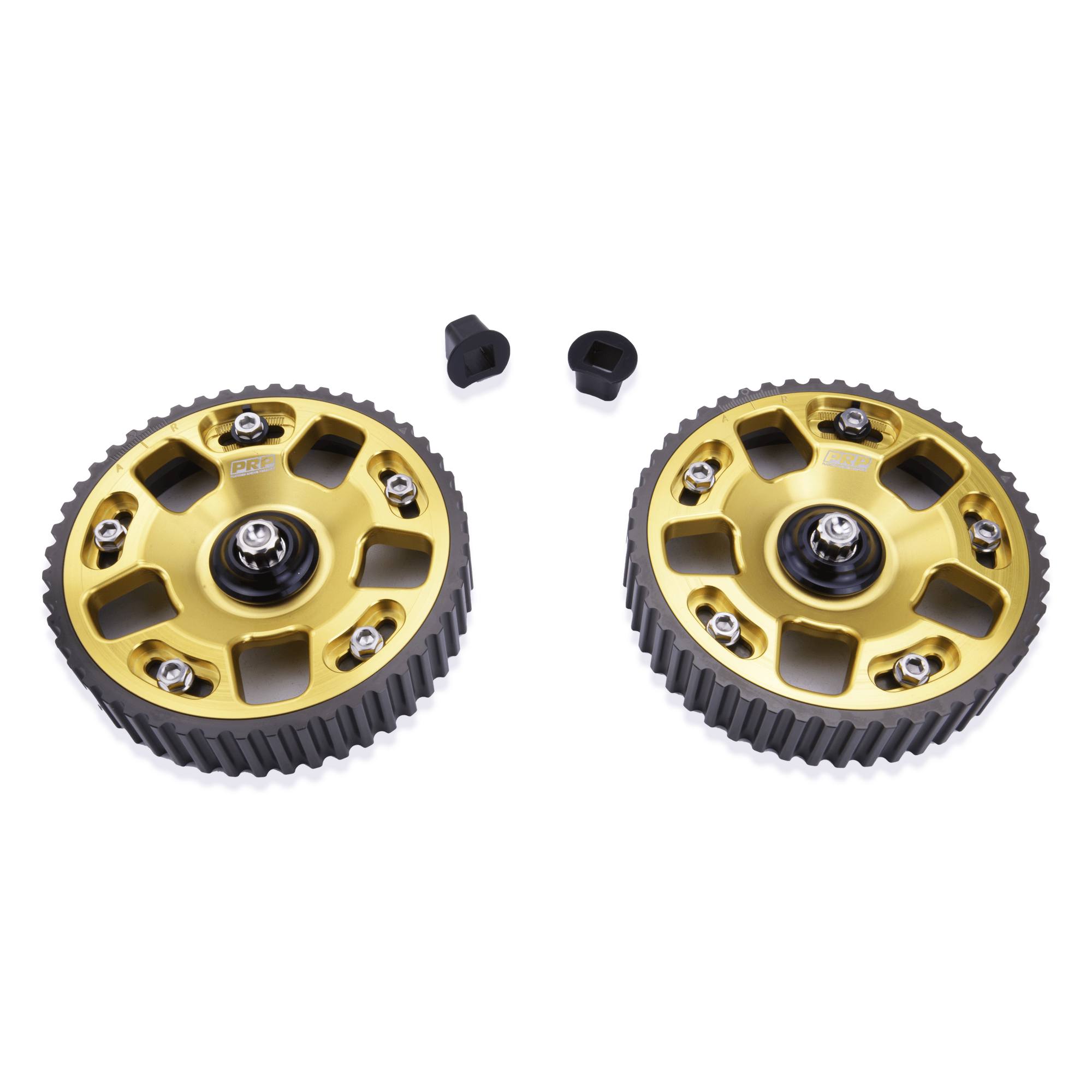 Platinum Racing Products Adjustable Cam Gear Add 2 x TI Bolts / Cardo Zinc EVO 4G63 Adjustable Cam Gears SR