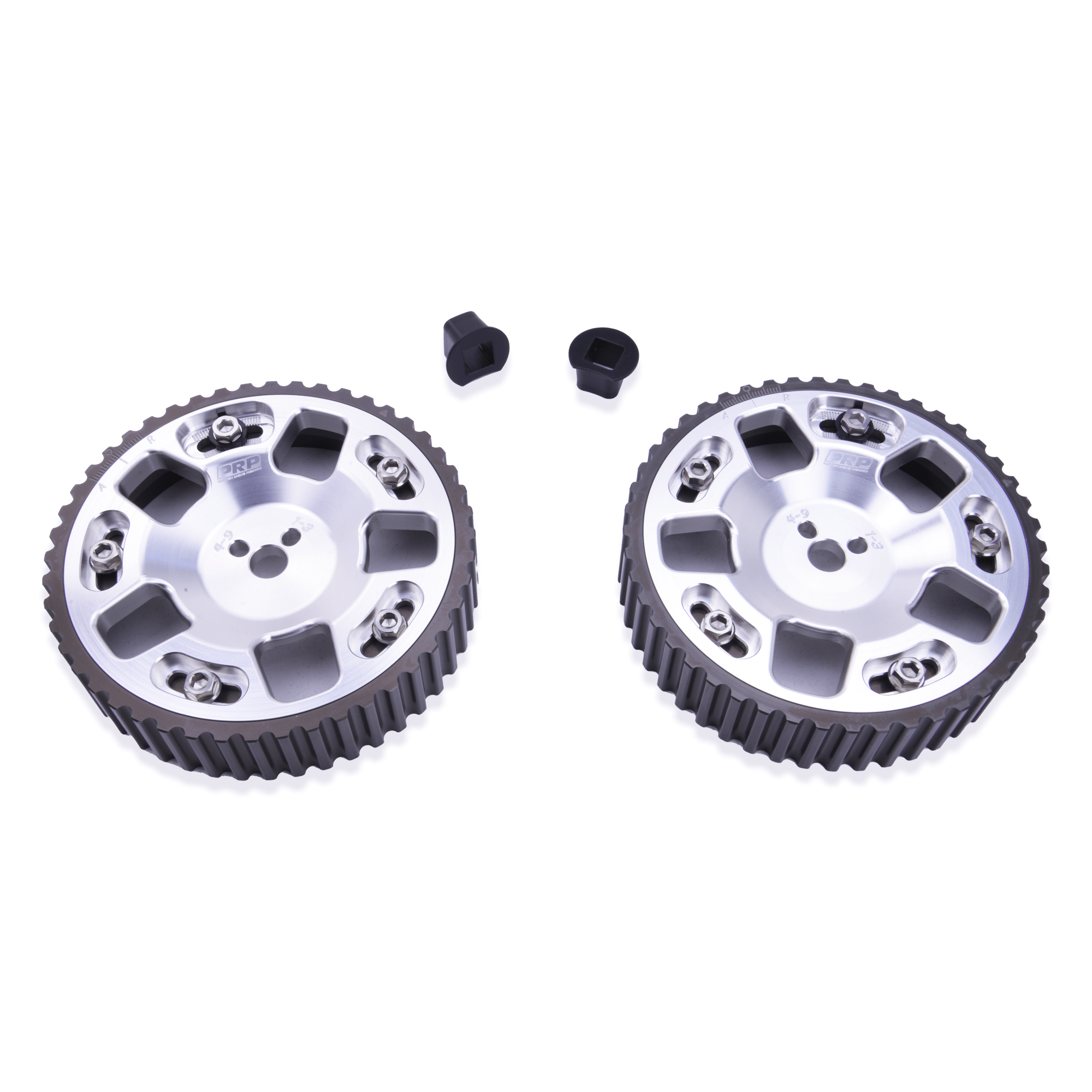 Platinum Racing Products Adjustable Cam Gear Black / Add Billet Retainer and TI Bolt x 1 / One Gear (Mivec) EVO 4G63 Adjustable Cam Gears SR