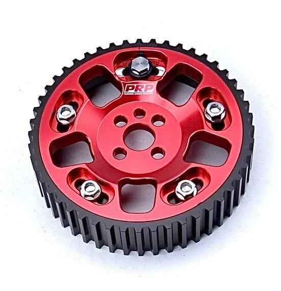 Platinum Racing Products Adjustable Cam Gear No thankyou / No thankyou / Motive Red Nissan / Holden RB30 Single Cam Adjustable Billet Alloy Cam Gear SR