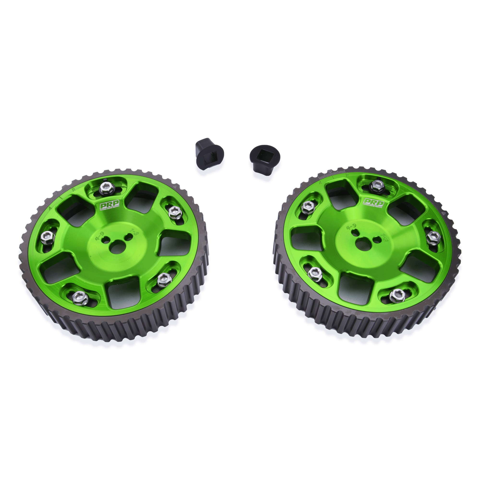 Platinum Racing Products Adjustable Cam Gear None required / Green EVO 4G63 Adjustable Cam Gears SR