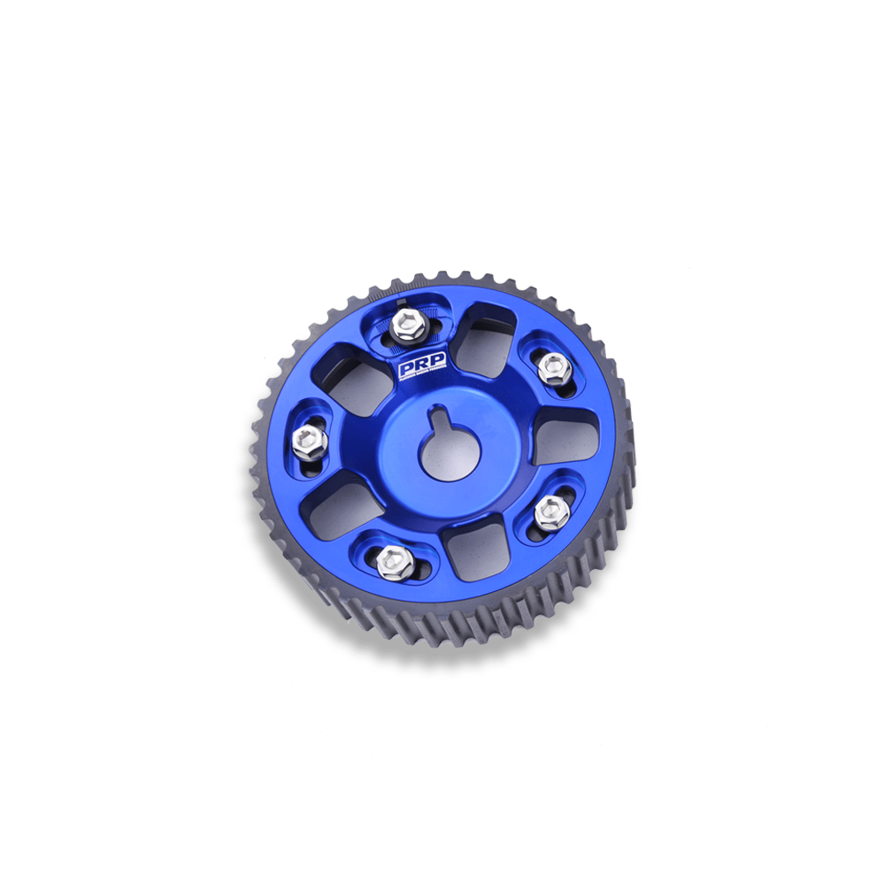 Platinum Racing Products Adjustable Cam Gear One Cam Gear / Blue / No thankyou Adjustable ALLOY OUTER Cam Gears to suit 1JZ / 2JZ SR