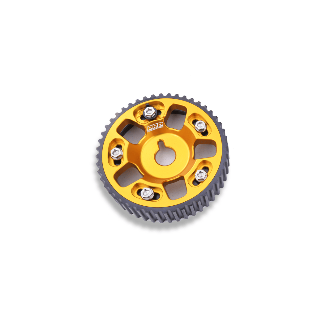 Platinum Racing Products Adjustable Cam Gear One Cam Gear / Gold / No thankyou Adjustable ALLOY OUTER Cam Gears to suit 1JZ / 2JZ SR