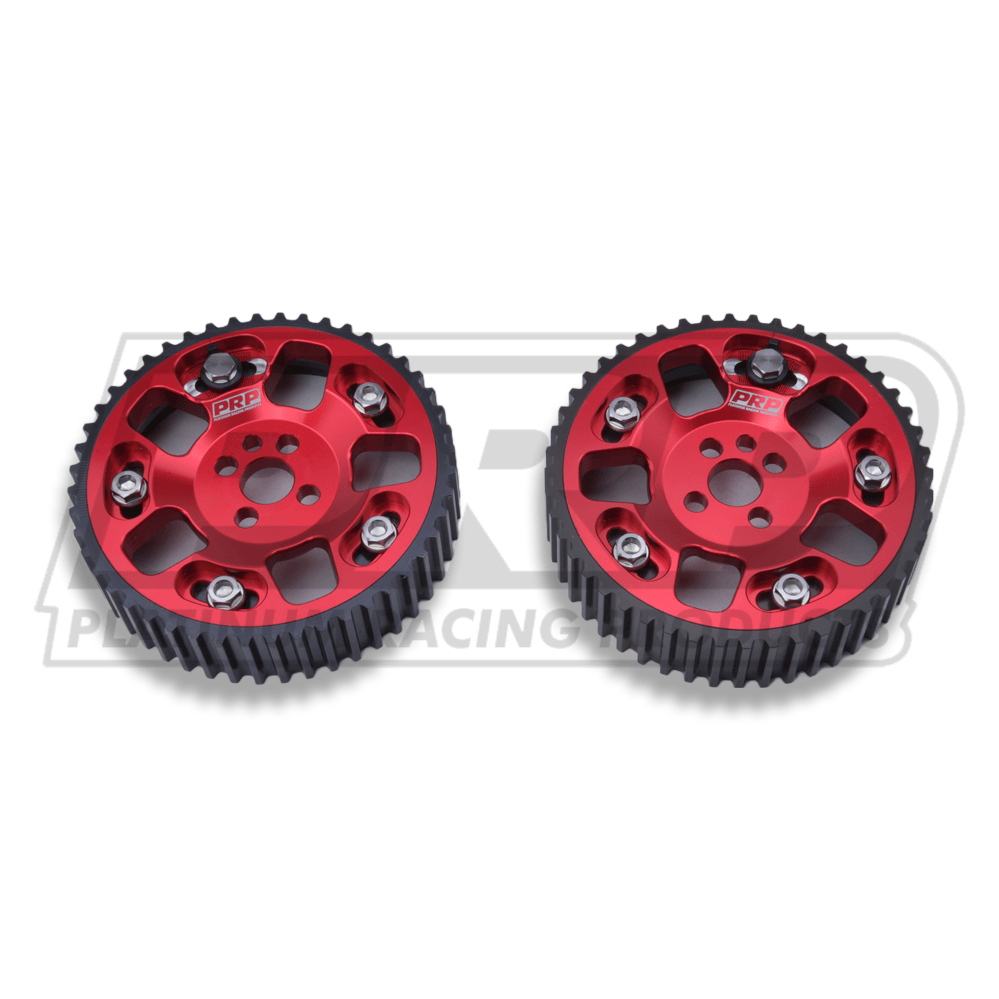 Platinum Racing Products Adjustable Cam Gear One Cam Gear / None required / Red Adjustable ALLOY OUTER Cam Gears to suit RB20 / RB25 / RB26 SR