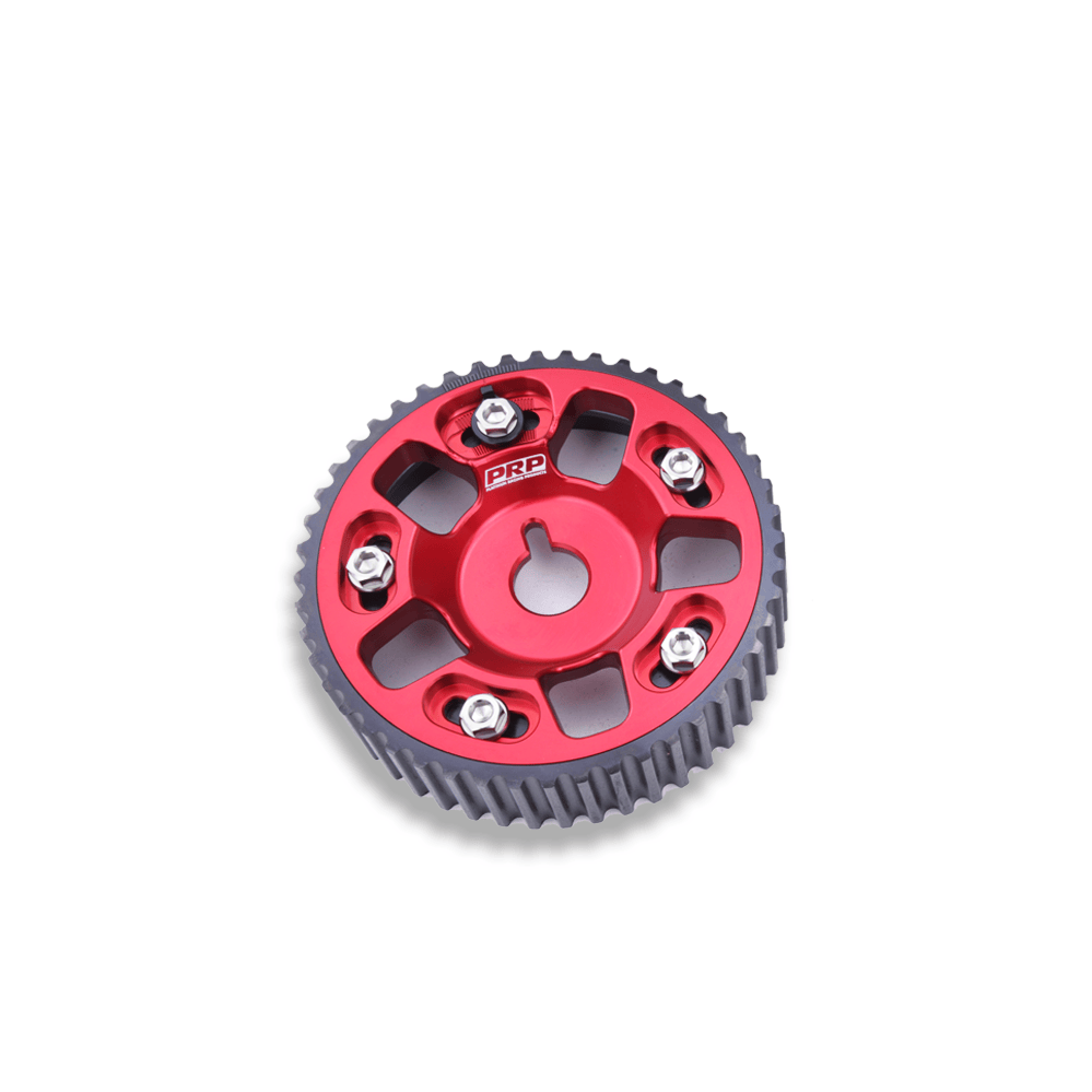 Platinum Racing Products Adjustable Cam Gear One Cam Gear / Red / No thankyou Adjustable ALLOY OUTER Cam Gears to suit 1JZ / 2JZ SR