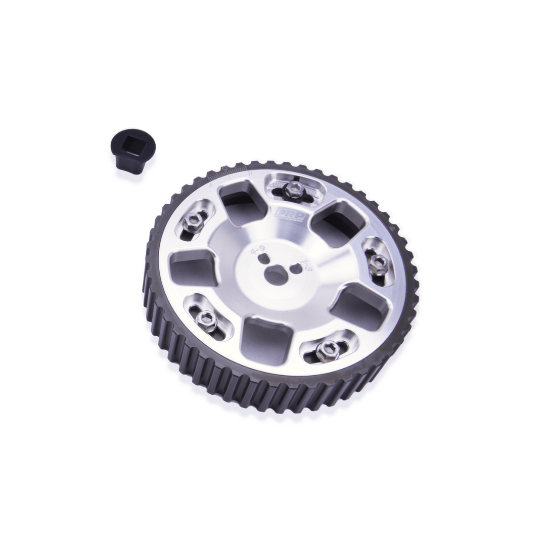 Platinum Racing Products Adjustable Cam Gear Silver / No thankyou / One Gear (Mivec) EVO 4G63 Adjustable Cam Gears SR