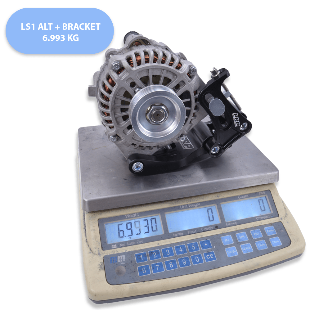Platinum Racing Products Alternator Kit LS1 Alternator Kit - NO ALTERNATOR / Red LS1 Alternator Conversion Kit for Nissan SR20 SR