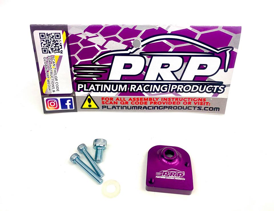 Platinum Racing Products Billet Black / 3 Port Billet 3 and 4 Port Mac Valve Mount SR