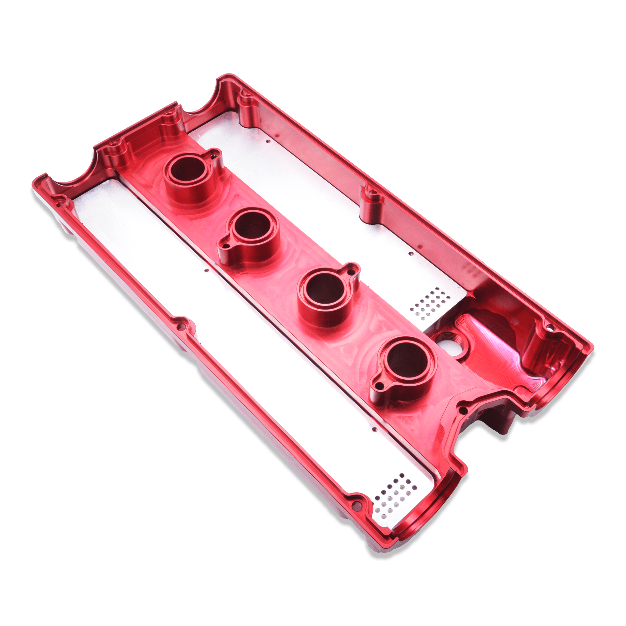 Platinum Racing Products Billet Cam Covers Black / Laser Engraving Exhaust Side Only - Evolution / No Coil Kit Mitsubishi EVO 4-9 Billet Cam Cover Kit SR