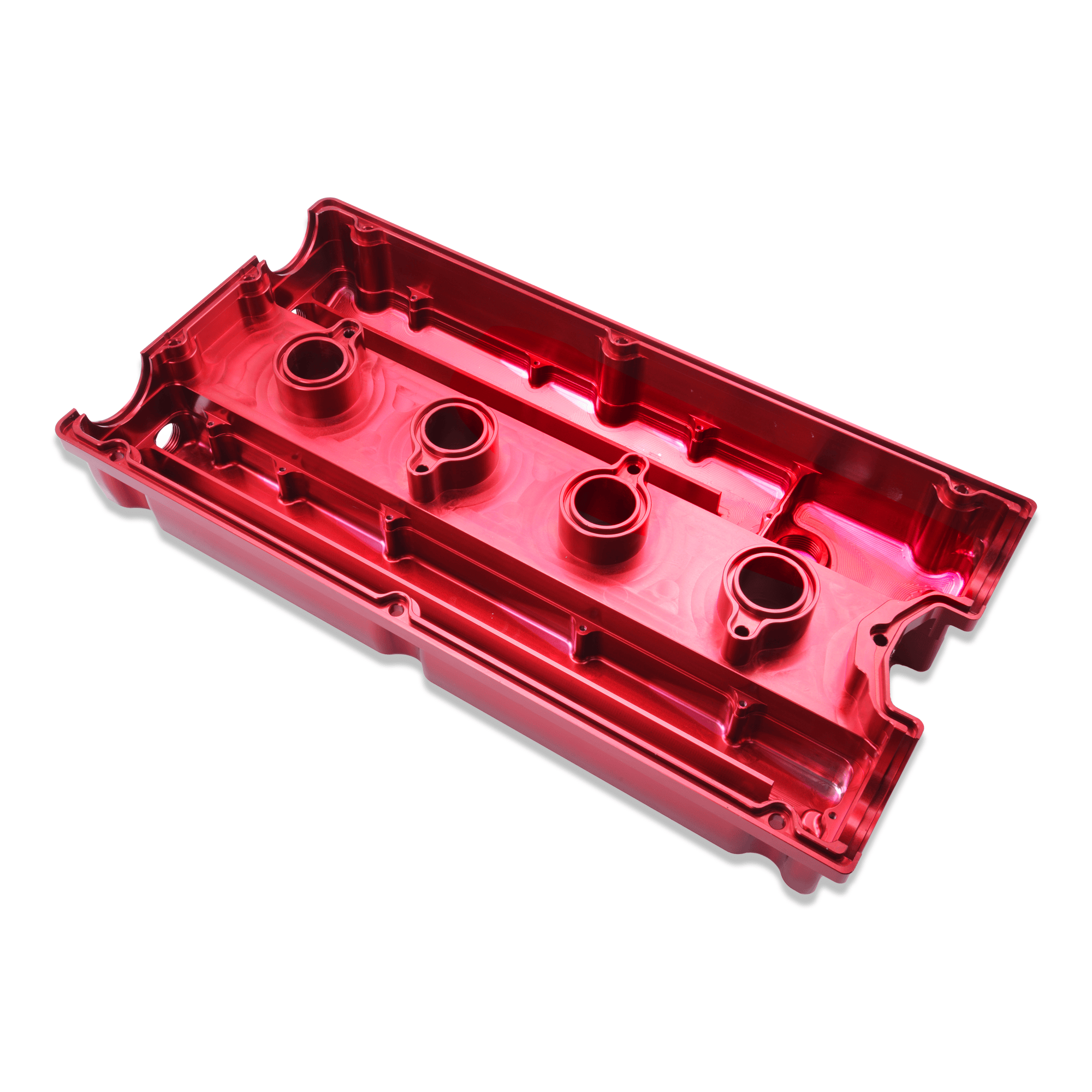 Platinum Racing Products Billet Cam Covers Black / With Valley Cover / Laser Engraving Exhaust Side - Evolution / Intake Side - PRP Mitsubishi EVO 4-9 Non Mivec Billet Cam Cover SR