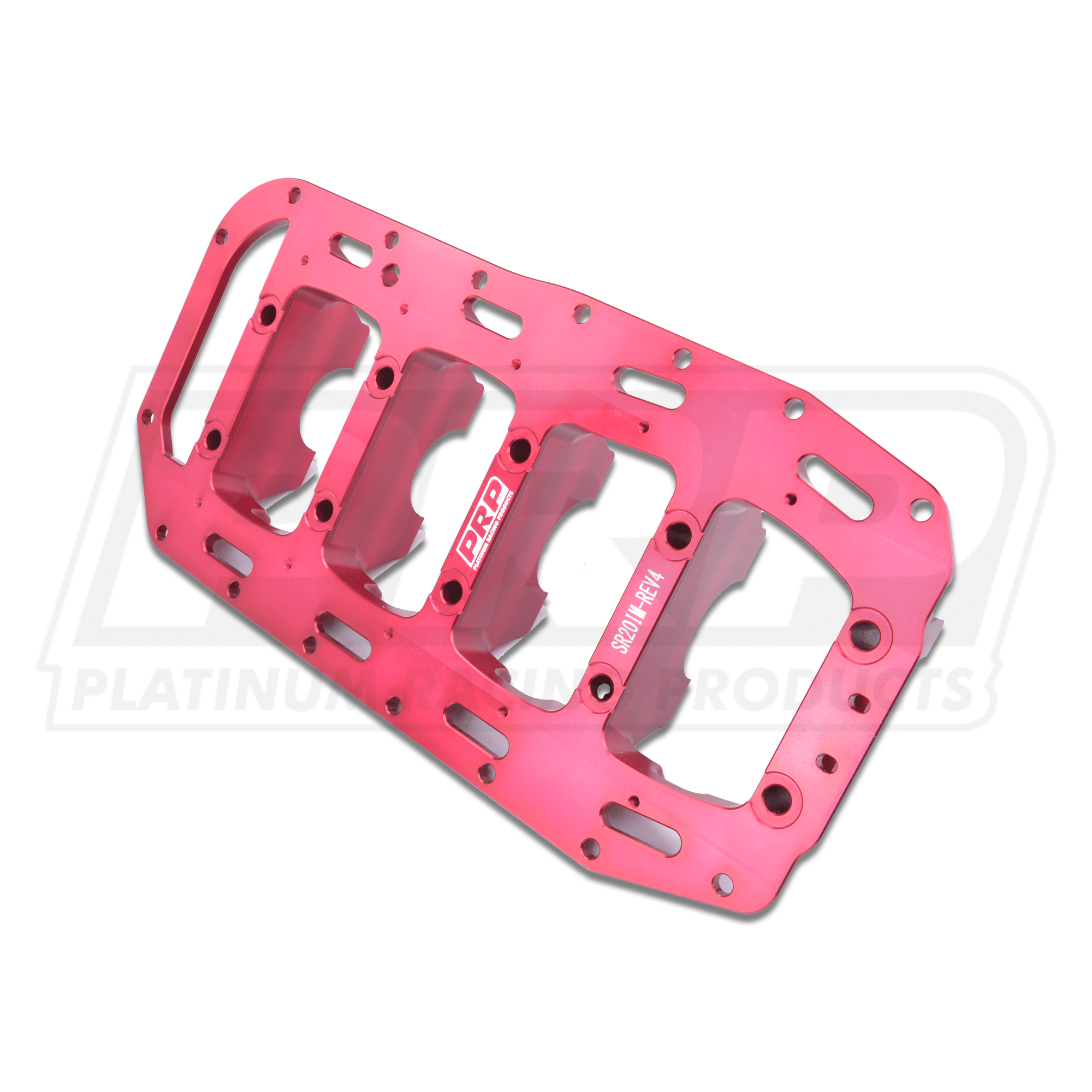 Platinum Racing Products Block Brace Silver / No Studs or Bolts SR20 Integrated Engine Block Brace SR
