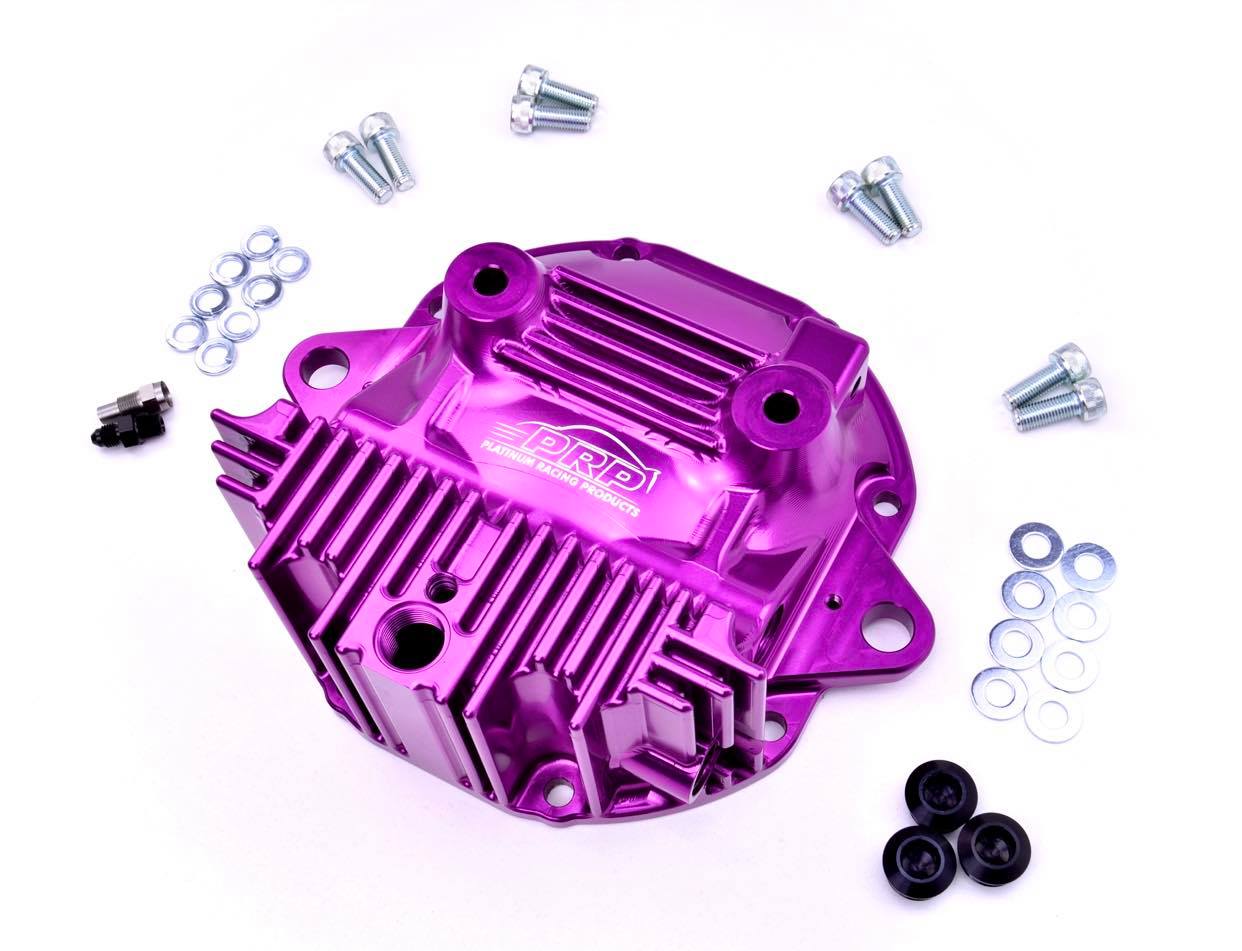 Platinum Racing Products Diff Hat Black / Z32 R200 High Volume Billet Diff Hat To Suit Nissan 300zx Z31 / Z32 SR