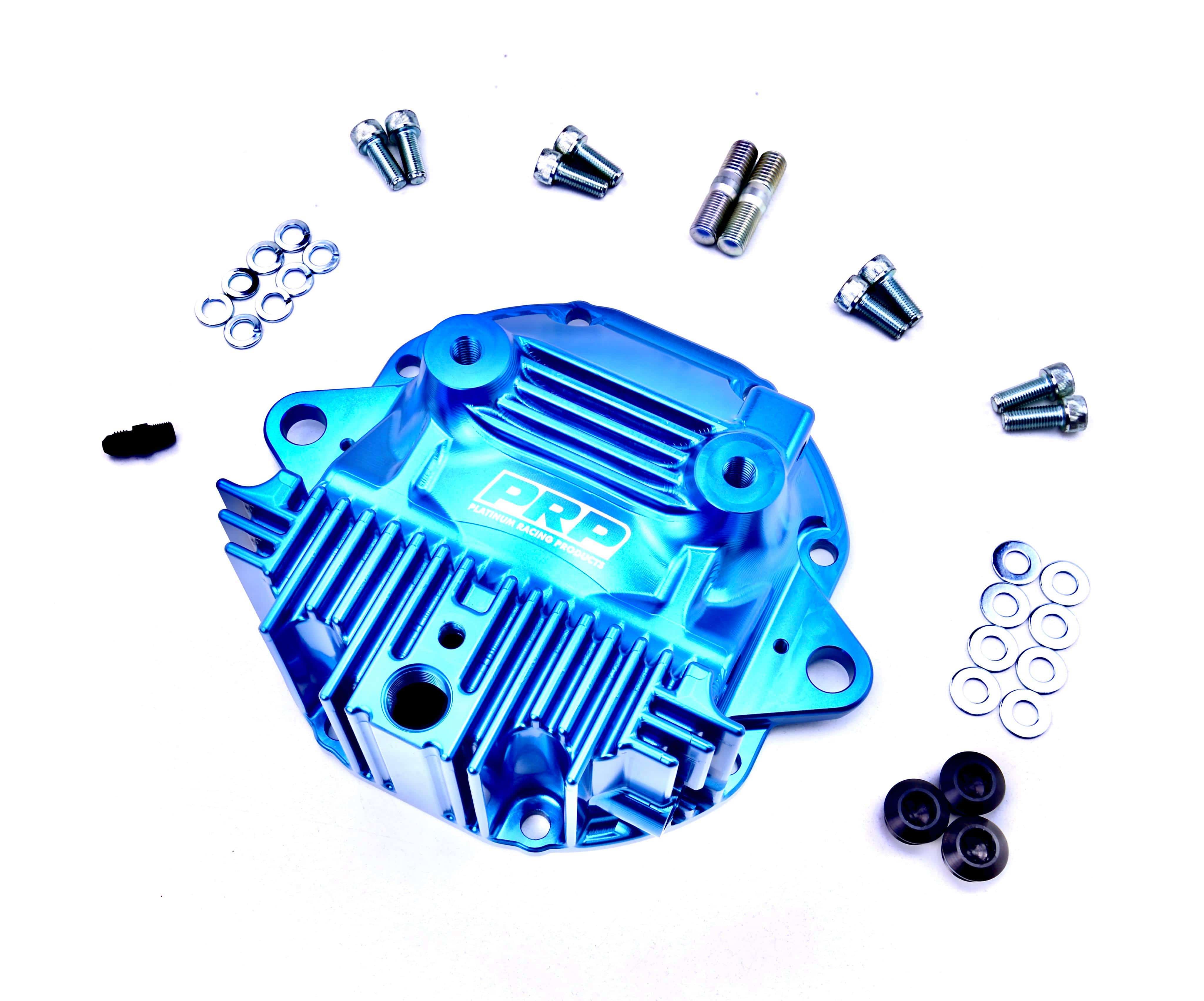 Platinum Racing Products Diff Hat Red / Z32 R200 High Volume Billet Diff Hat To Suit Nissan 300zx Z31 / Z32 SR