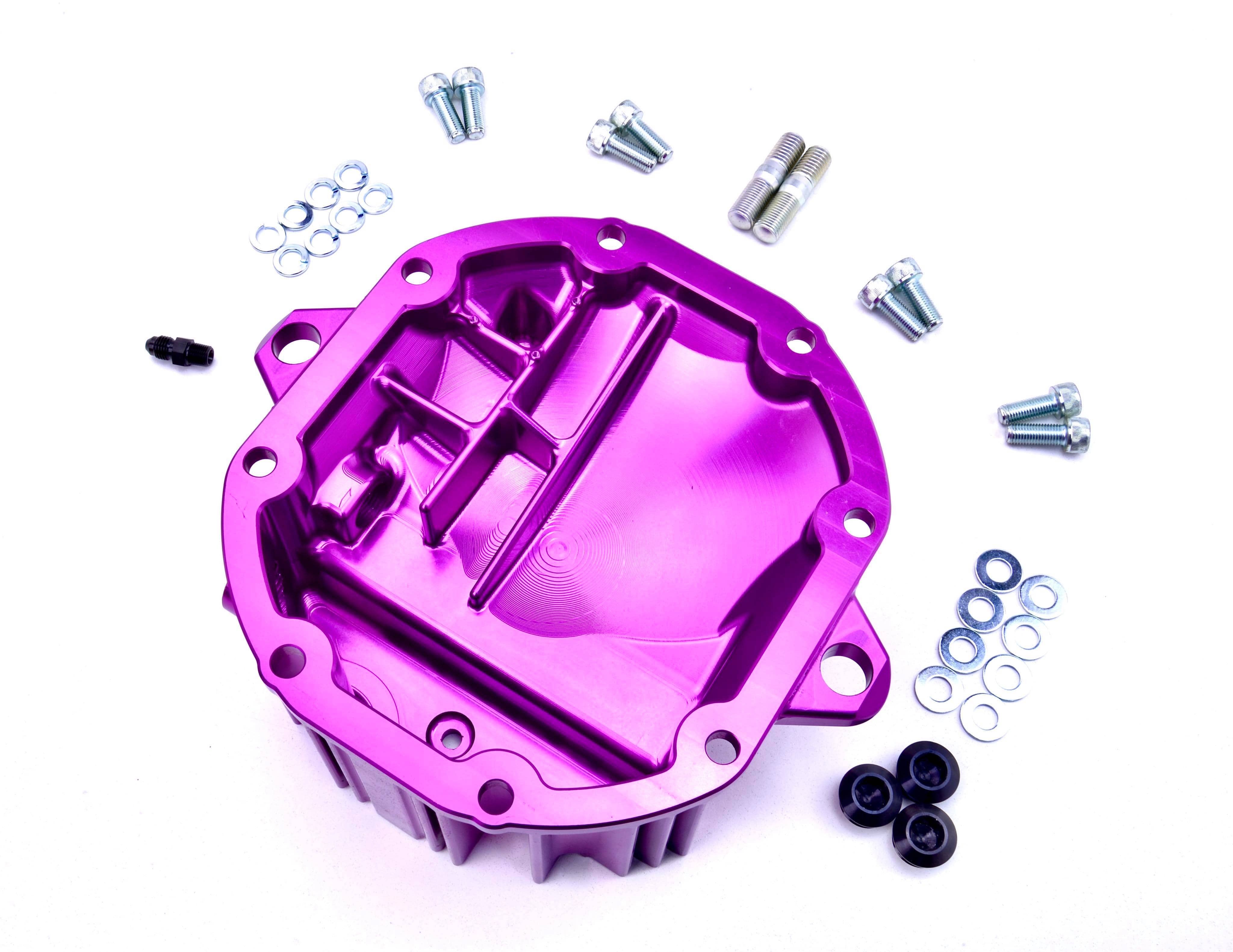 Platinum Racing Products Diff Hat SIlver / Z31 R200 High Volume Billet Diff Hat To Suit Nissan 300zx Z31 / Z32 SR