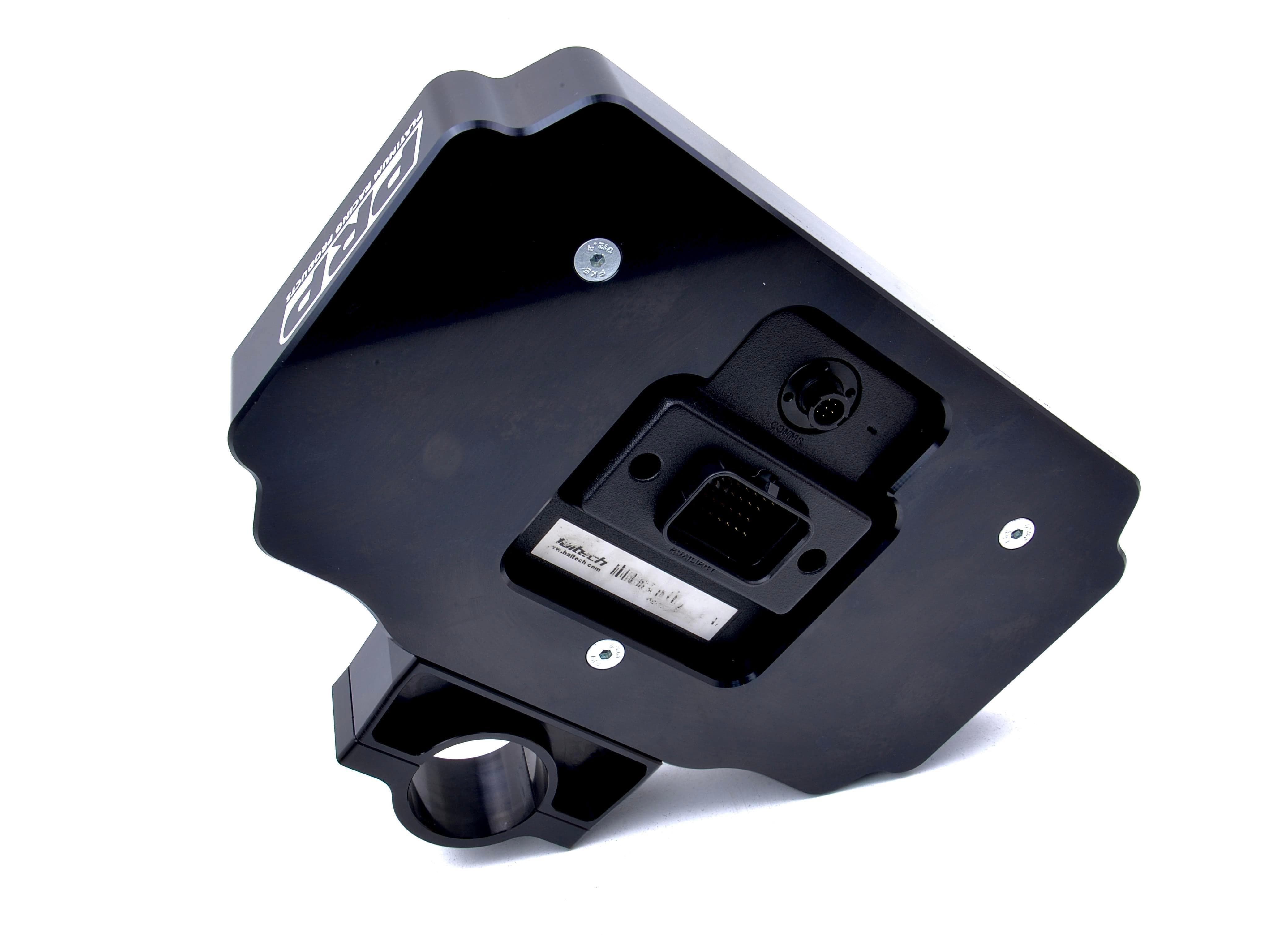 Platinum Racing Products Display Dash Mount Flush mount ( no mounts on the bottom ) / No / Green / Teal / Orange - Please specify your colour in the 'NOTES' section when checking out Haltech IC7 Display Dash Mount SR