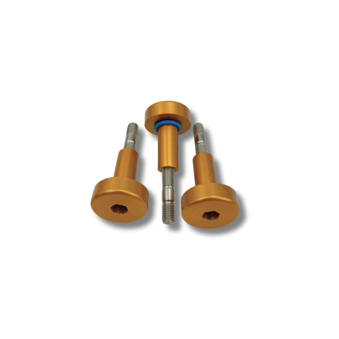 Platinum Racing Products Dress Up Washers Red Coil Bracket Dress Up Bolt Kit to suit Toyota 4AGE SR