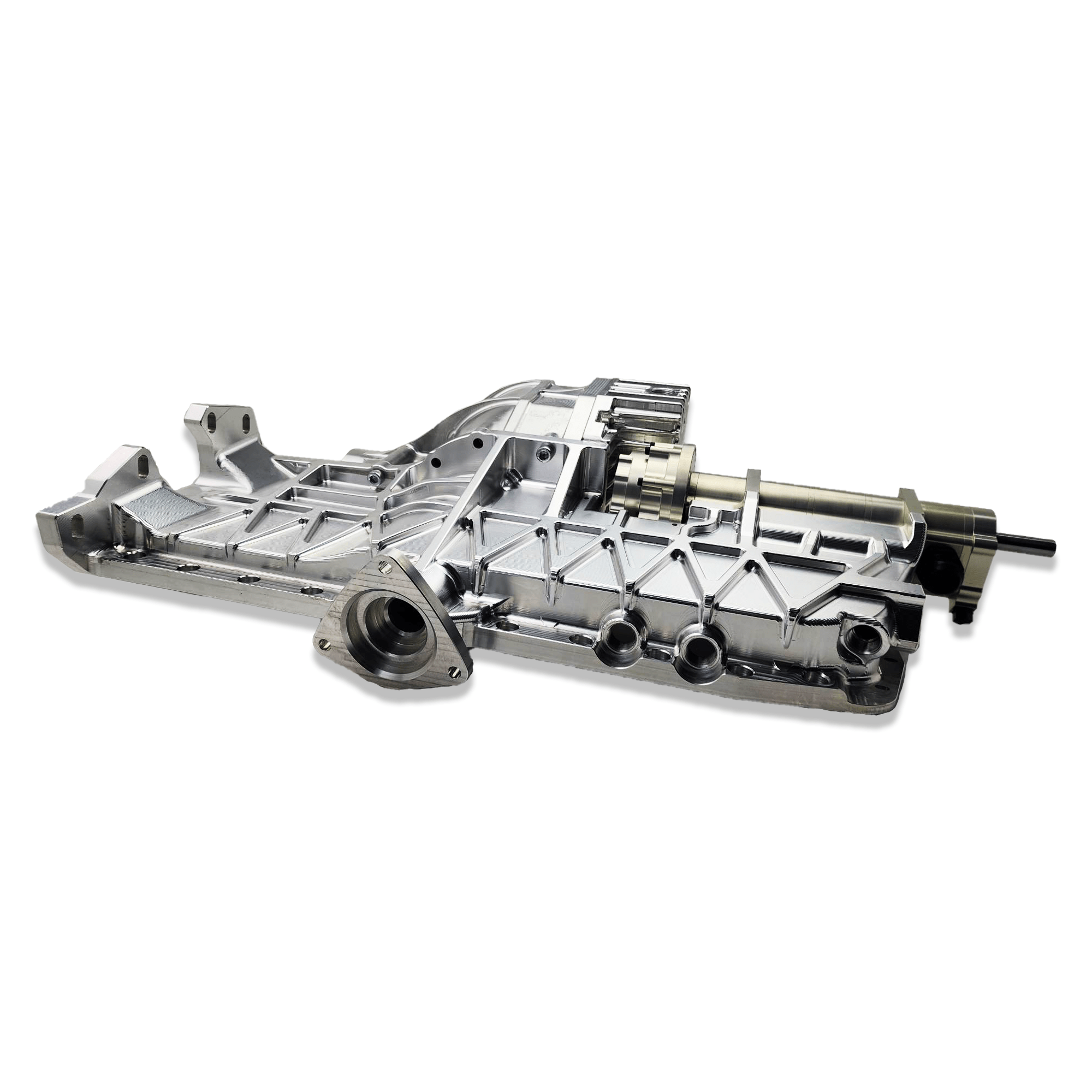 Platinum Racing Products Dry Sump Black / No Brace / Billet Block / Yes Mech Fuel Pump Nissan RB 4WD Dry Sump Kit SR
