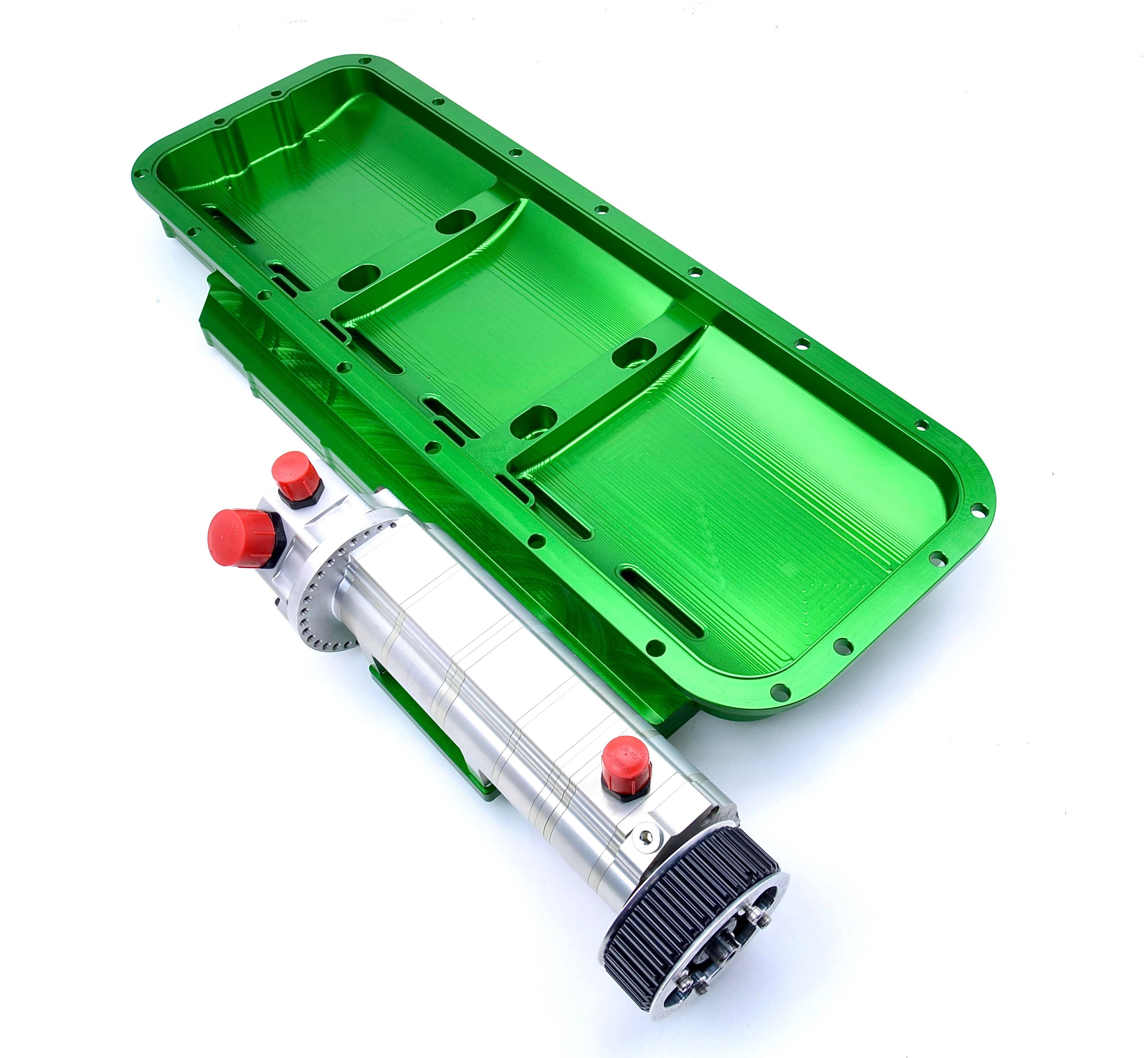 Platinum Racing Products Dry Sump I would like the full kit - Billet Sump Air Separator External Oil Pump / Blue Nissan TB48 Dry Sump SR