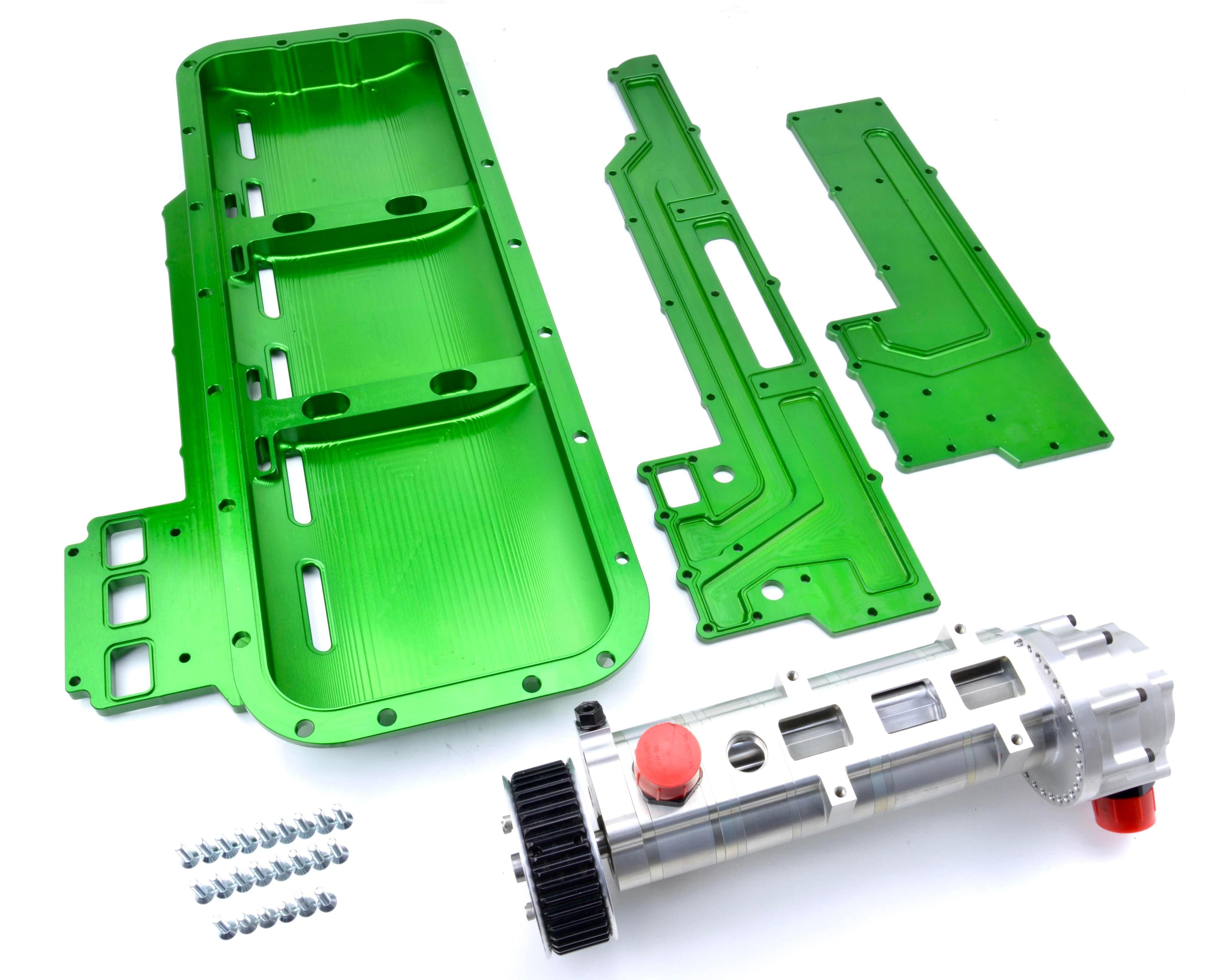 Platinum Racing Products Dry Sump I would like the full kit - Billet Sump Air Separator External Oil Pump / Silver Nissan TB48 Dry Sump SR
