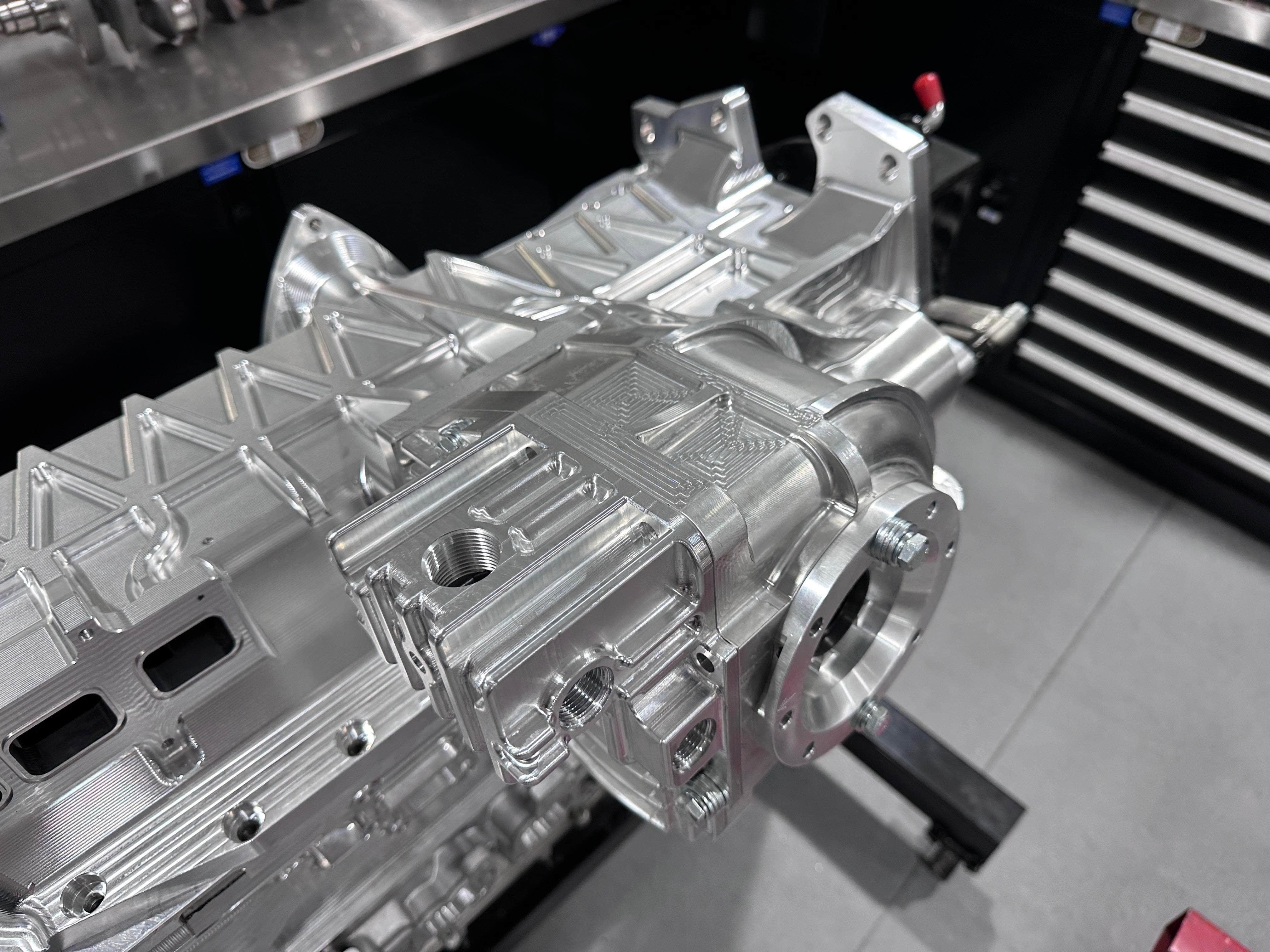Platinum Racing Products Dry Sump Purple / No Brace / Billet Block / No Mech Fuel Pump Nissan RB 4WD Dry Sump Kit SR