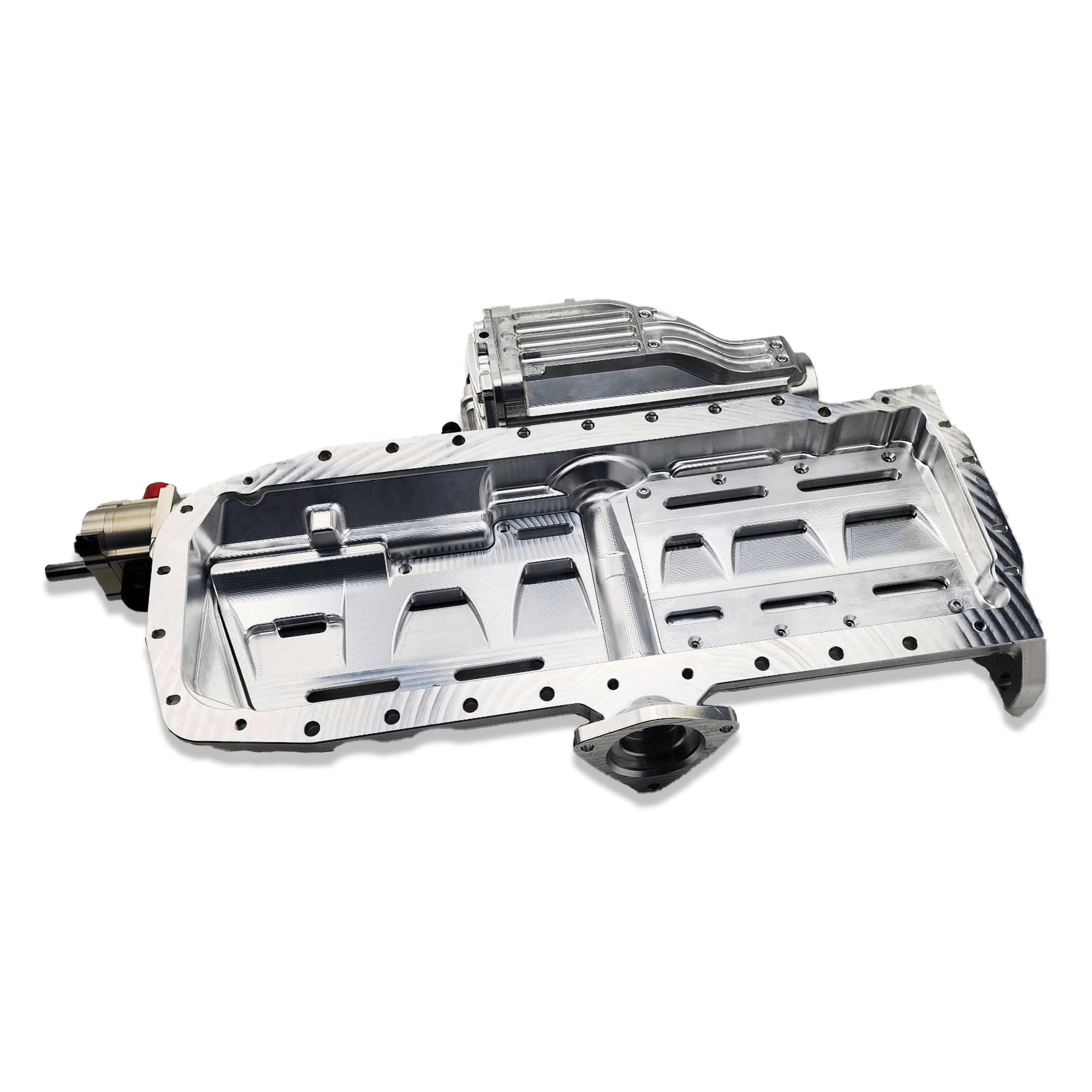 Platinum Racing Products Dry Sump Red / Using Brace / Yes Mech Fuel Pump Nissan RB 4WD Dry Sump Kit SR