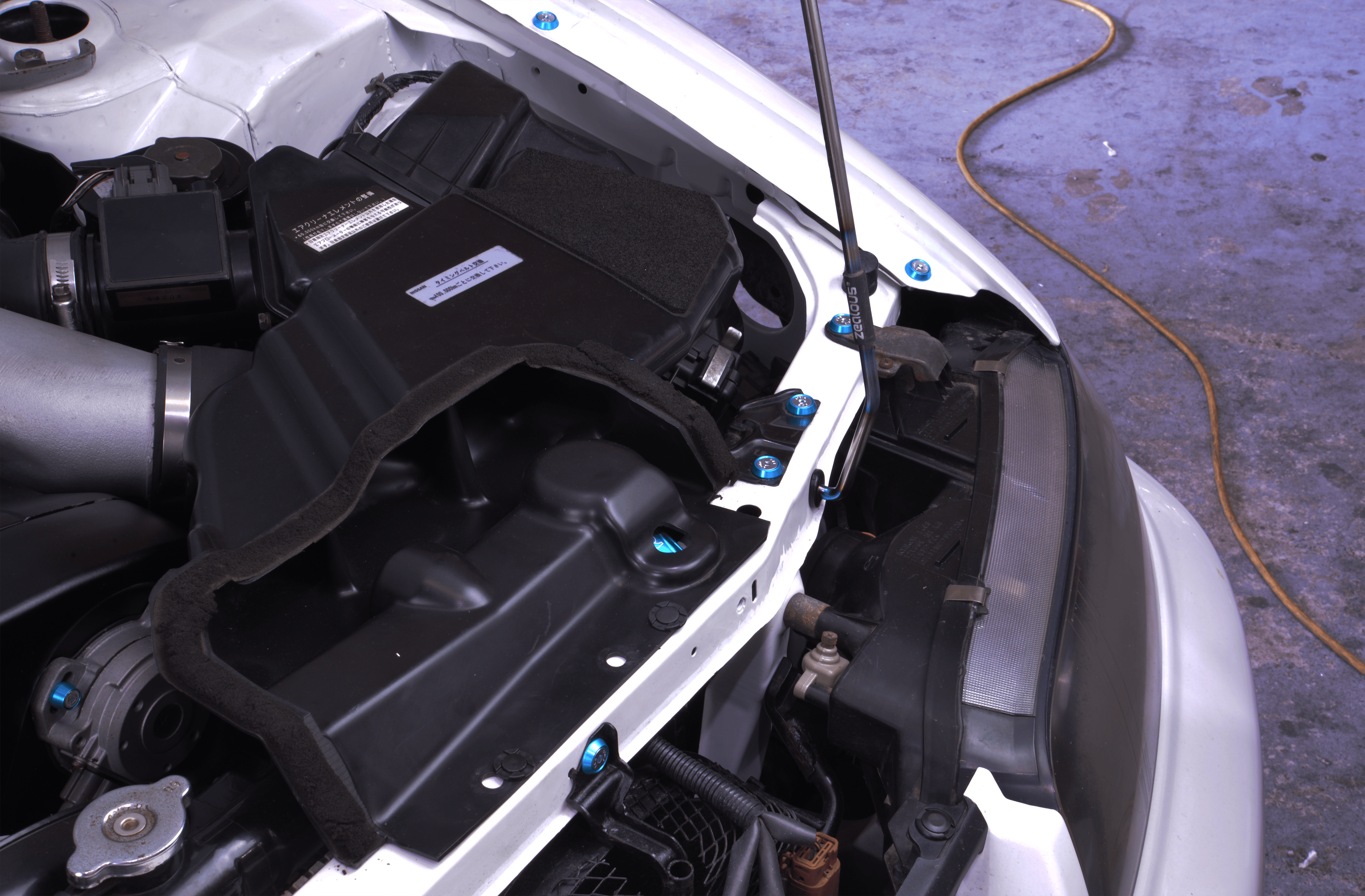 Platinum Racing Products Engine Bay Dress Up Kits Nissan "R Chassis" Engine Bay Dress Up Washer Kit SR