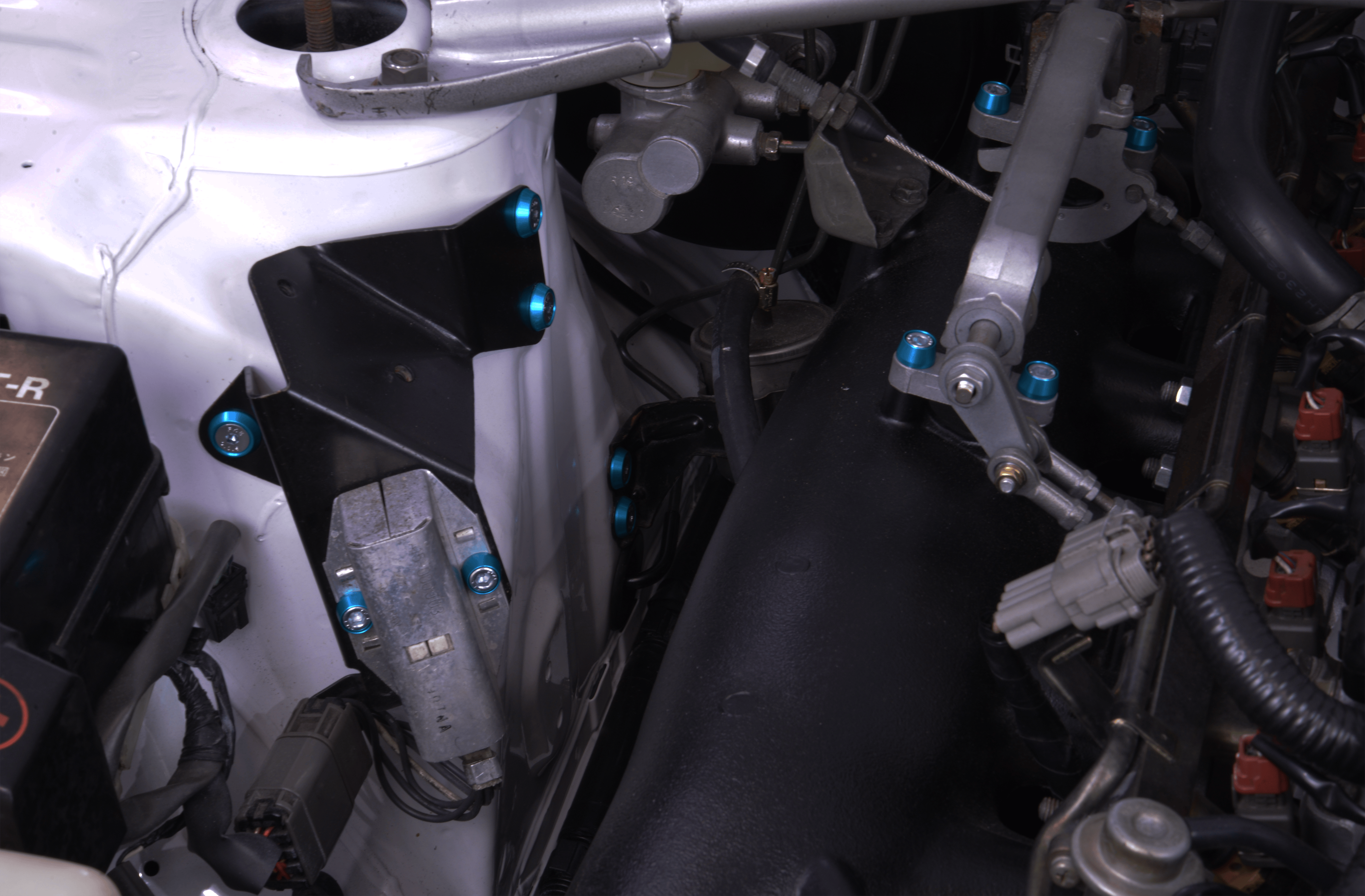 Platinum Racing Products Engine Bay Dress Up Kits Nissan "R Chassis" Engine Bay Dress Up Washer Kit SR