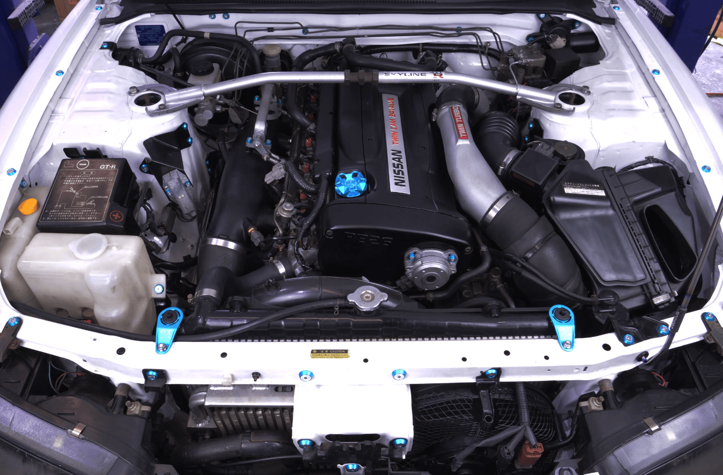 Platinum Racing Products ENGINE COMPONENTS PRP Nissan Skyline and GT-R Engine Bay Dress Up Washer Kit - Purple SR