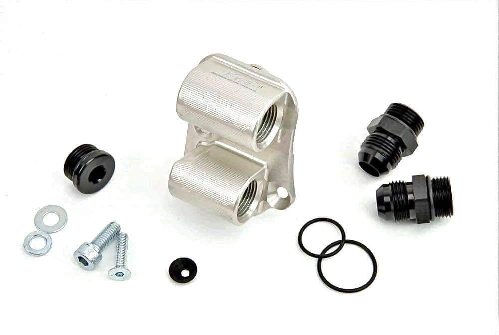 Platinum Racing Products Head Drain Silver Nissan RB Twin Cam Double Head Drain Oil & Coolant SR