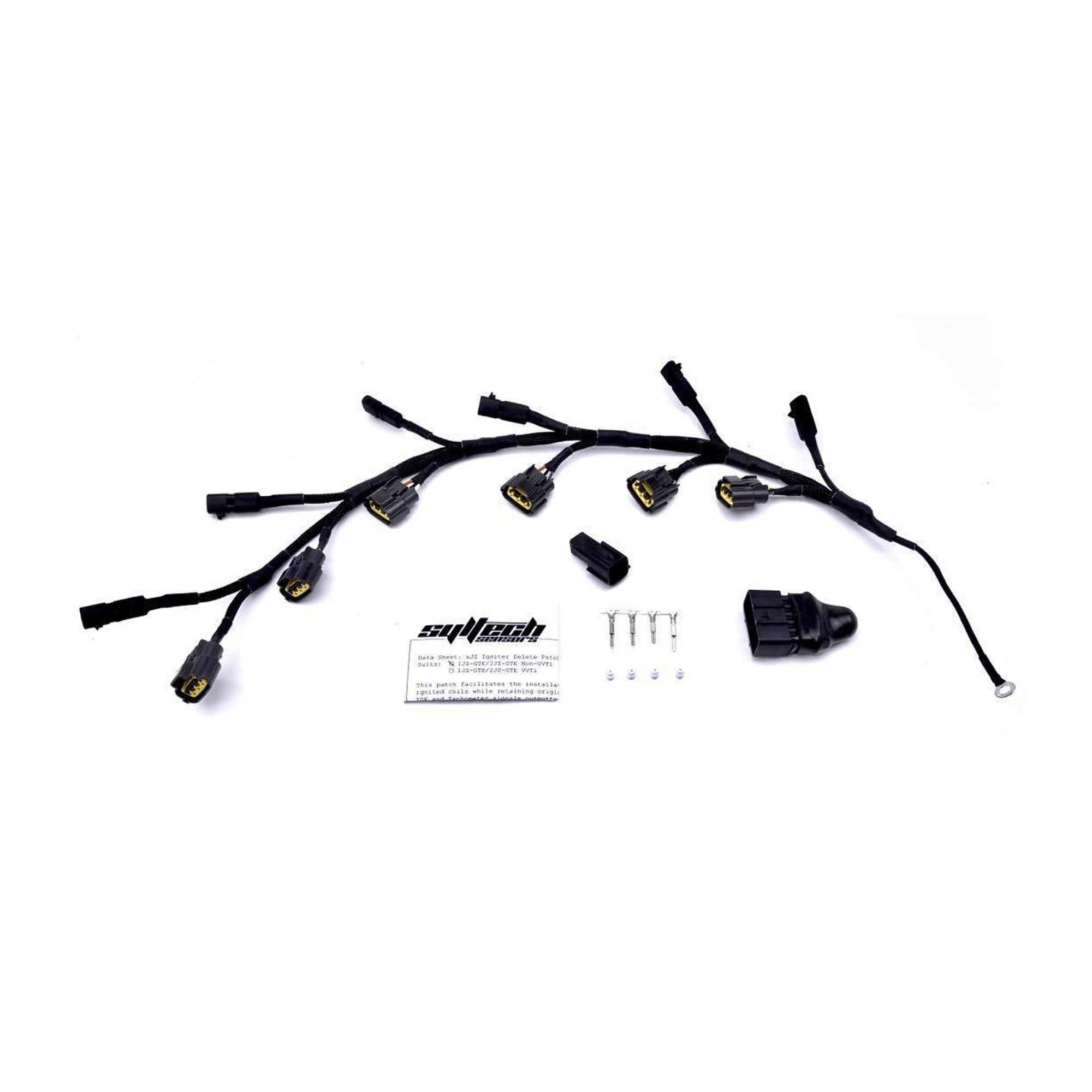 Platinum Racing Products Igniter Delete Patch Connector 1JZGTE/2JZGTE Non VVTI / V1 - Aftermarket Type ECU's / Include PNP Coil Patch Loom Ignitor Delete Patch Connector to suit Toyota 1JZGTE / 2JZGTE SR