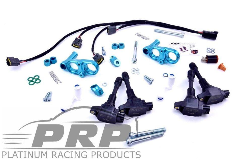 Platinum Racing Products Ignition Coil Kit 13B / Black / Bracket Mazda Rotary 13B & 20B Coil Kits SR